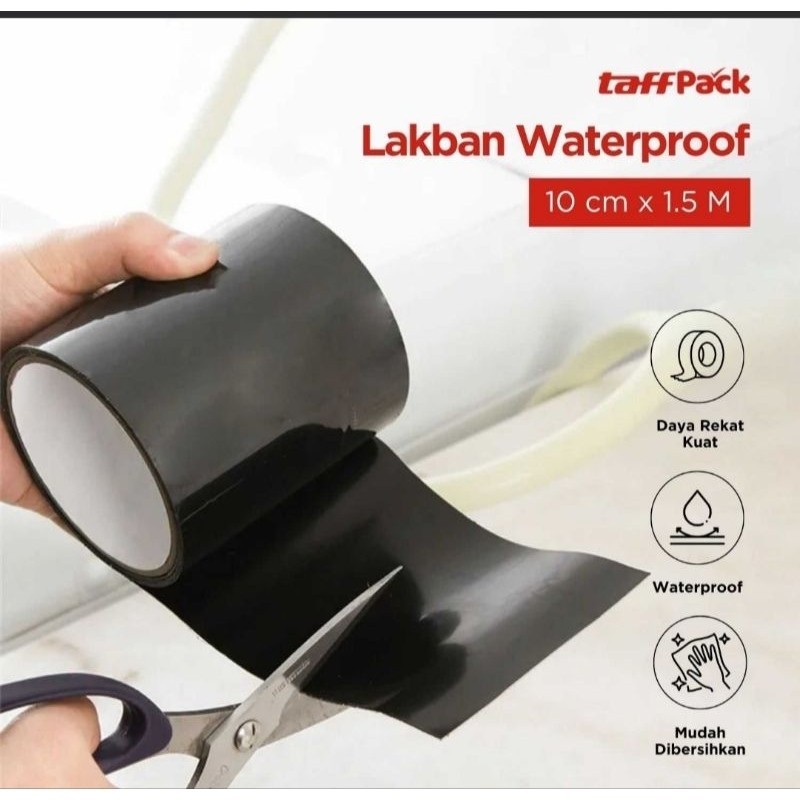 lakban anti bocor waterproof leak repair tape lebar 10 cm x 150 cm