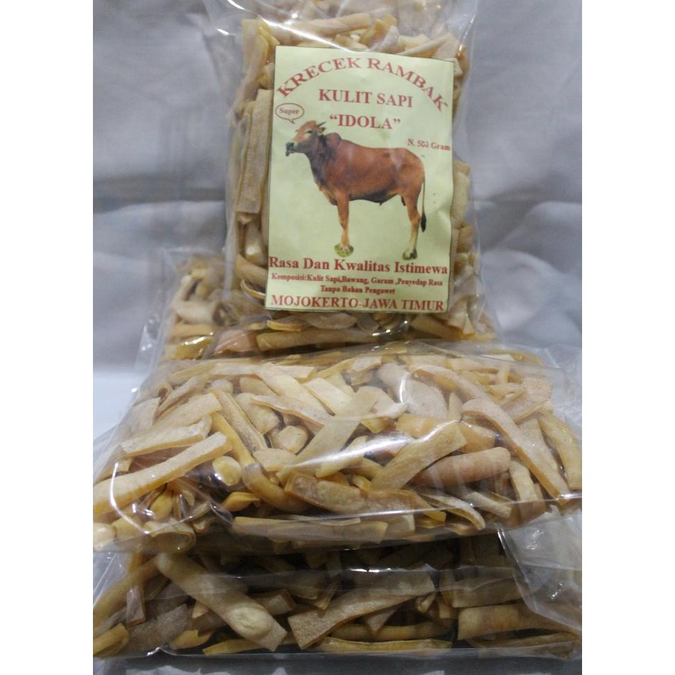 

Kerupuk Rambak / Kerupuk Kulit Sapi " MENTAH " Kualitas Super 500 Gram Terlaris