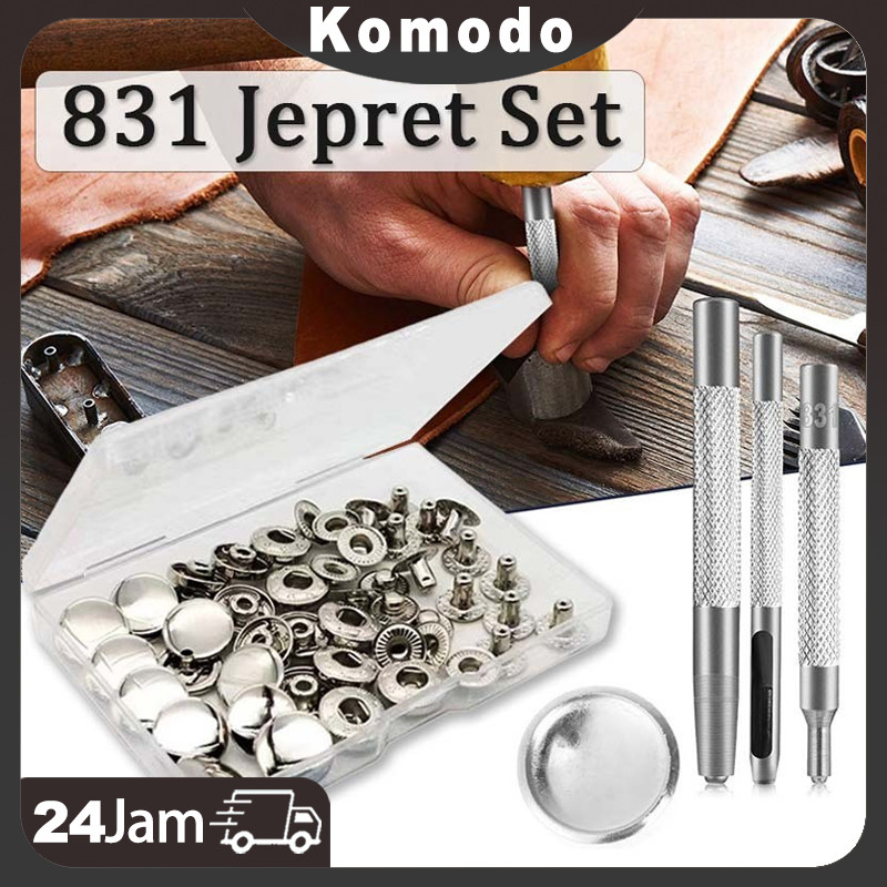 Kancing Jepret Besi Kancing Jepret Cetet Kancing Jepret Anti Karat Alat Pemasang Kancing ​Cepret Utk