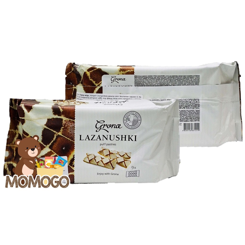 

GRONA LAZANUSHKI PUFF PASTRIES 160GR