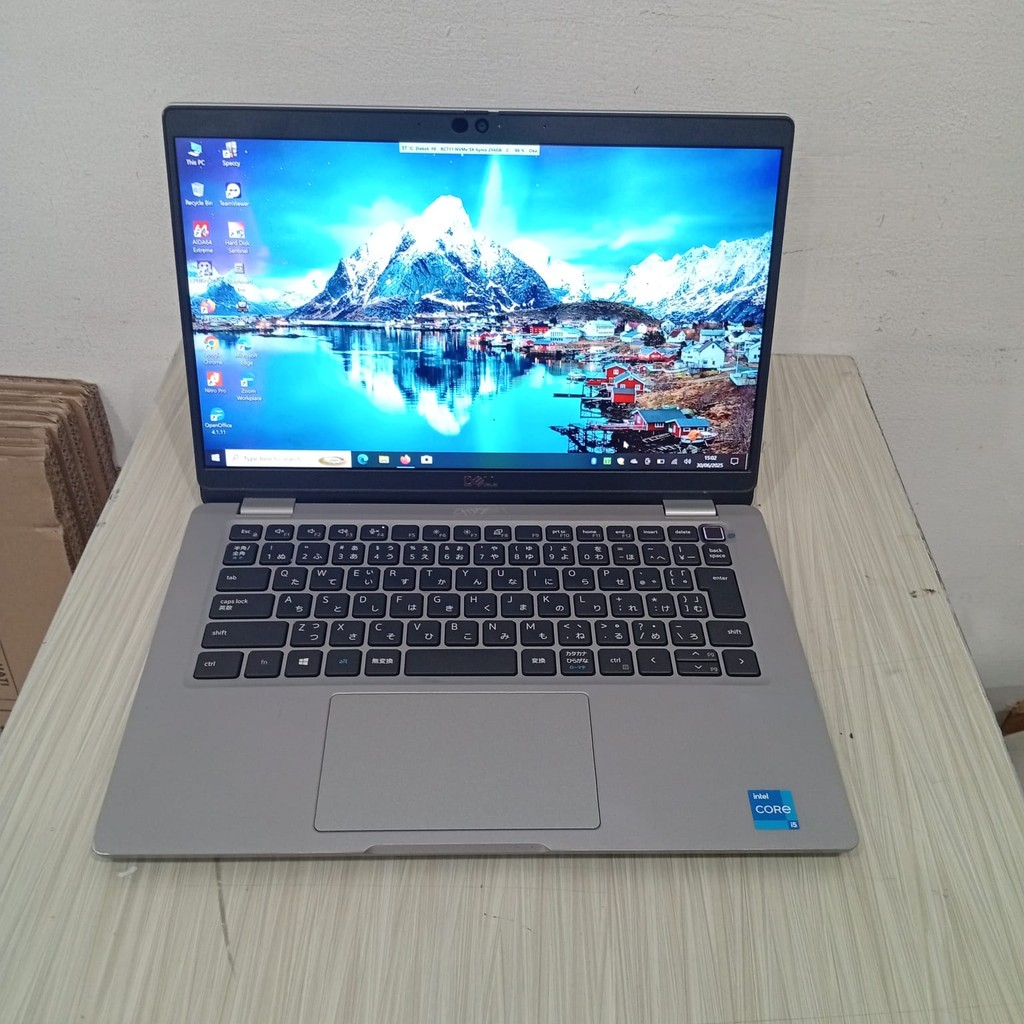 laptop  laptop second Dell 5320 ram 8Gb core i5 gen11 ssd 256 ringan HOT SALE 9.9 (baterai baru)