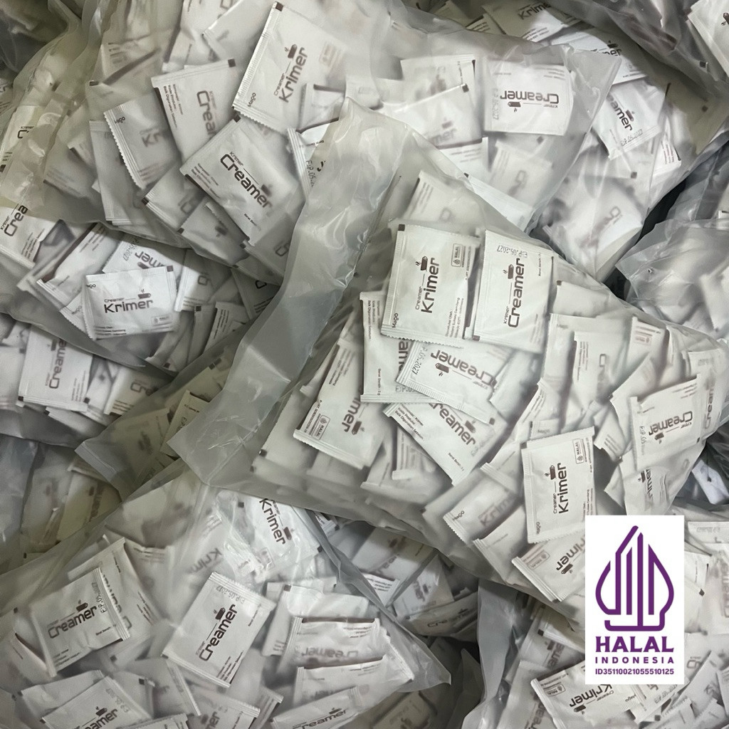 

KRIMER SACHET ISI 250 PCS NON DAIRY CREAMER