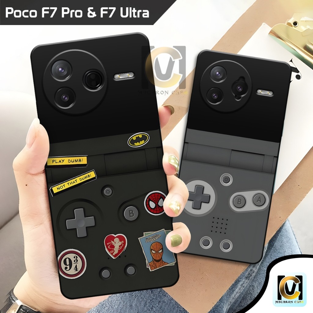 Case Poco F7 Pro 5G & Poco F7 Ultra 5G Terbaru 2025 Motif Game | SoftCase HP Poco F7 Pro 5G & Poco F