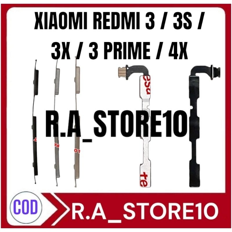 Satu Paket Xiaomi Redmi 3 / 3S / 3X / 3 PRO / 3 PRIME / 4X - Flexi Flexibel Flexible Fleksibel Power