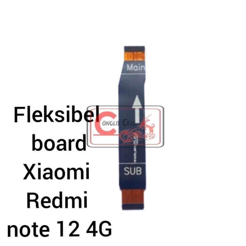 fleksibel board xiaomi redmi note 12 4G fleksibel board penghubung mesin xiaomi redmi note 12 4G fle