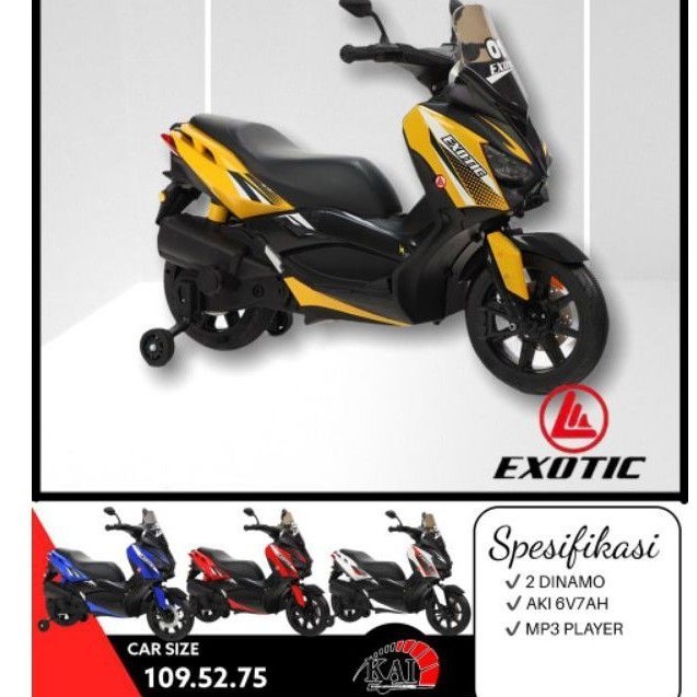 Mainan anak motor aki anak sport E cycle