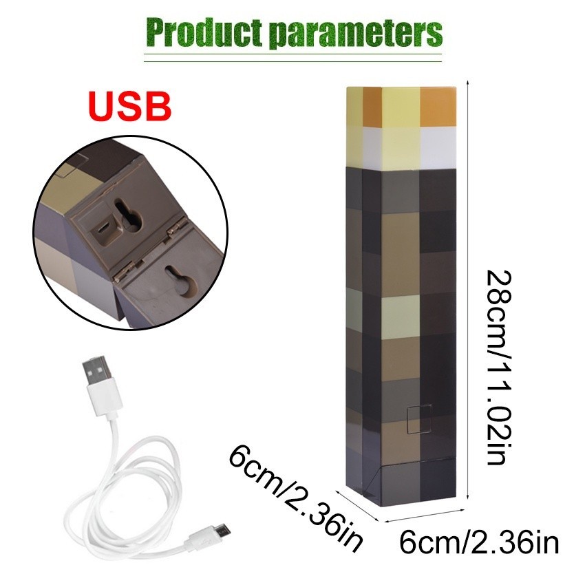 Light Up Minecraft Torch