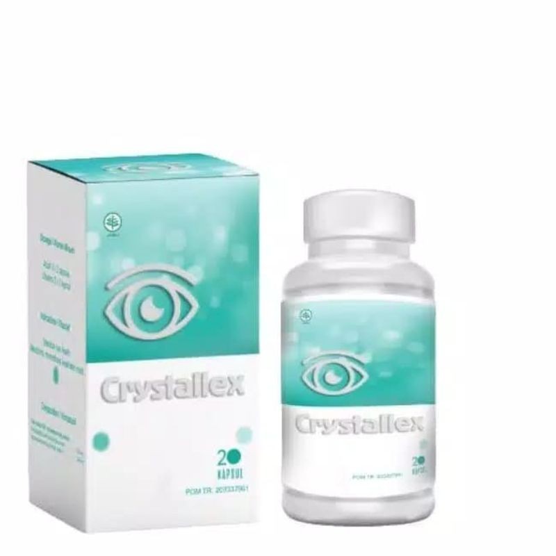 CRYSTALLEX Asli Obat Mata Minus - Plus - Katarak 100% Manjur Dan Herba  ( PRODUK ORIGINAL)