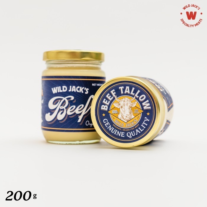 

HARGA TERJANGKAU Beef Tallow / Grass Fed Beef Tallow / 200 gr