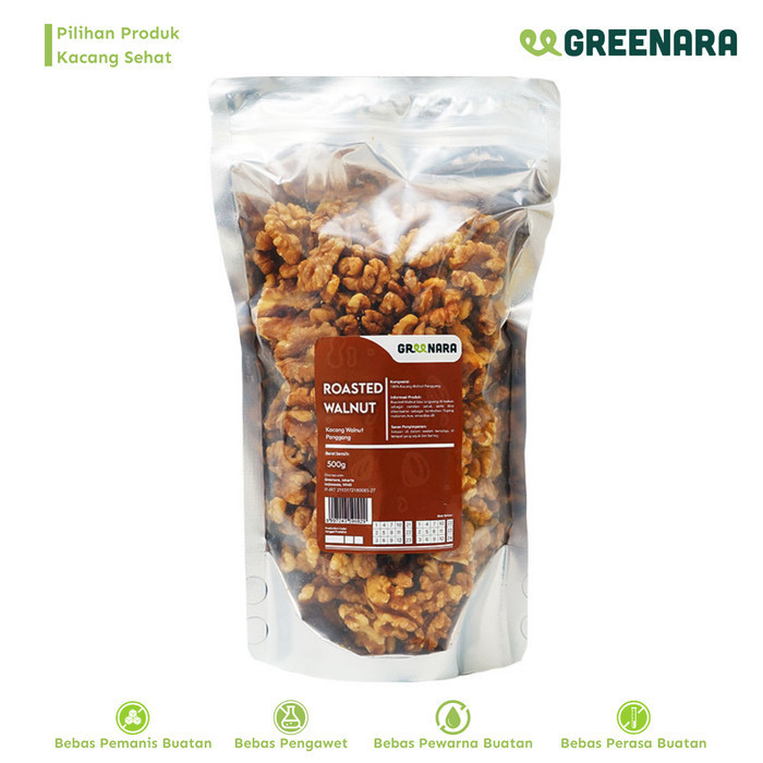 

Kacang Walnut Panggang 500gr / Roasted walnut