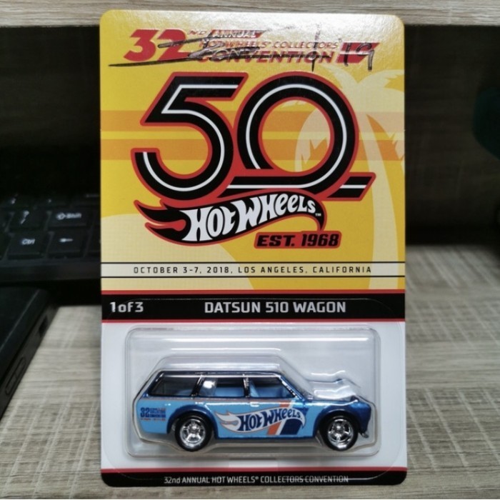 Hotwheels 32 annual collectors convention DATSUN 510 WAGON CONVENTION