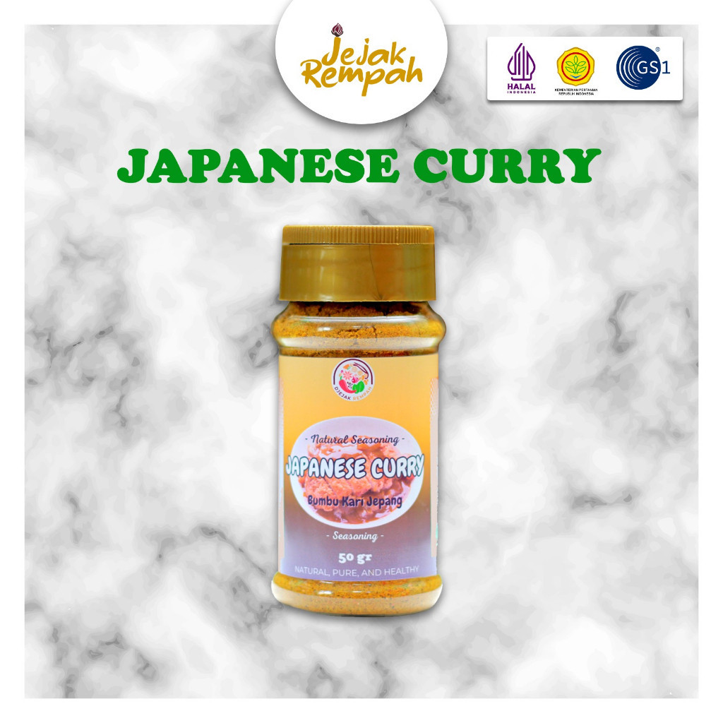 

Japanese Curry 50 Gram Rempah Bubuk Bumbu Dapur Masak Murni Alami Berkualitas - 100% Rempah Murni