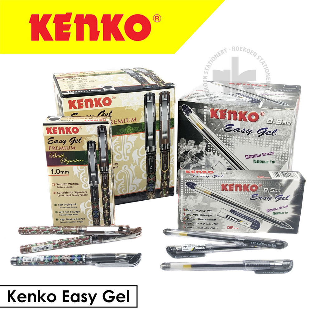 

Kenko Easy Gel Ballpen Gel 0.5mm