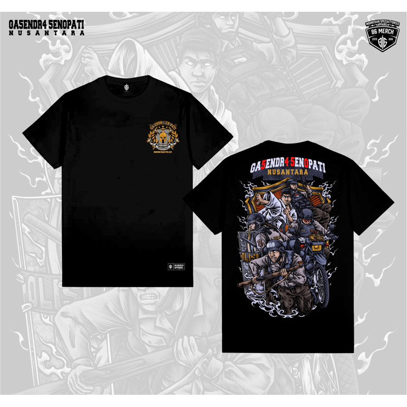 86_merch Official TSHIRT GASENDRA SENOPATI
