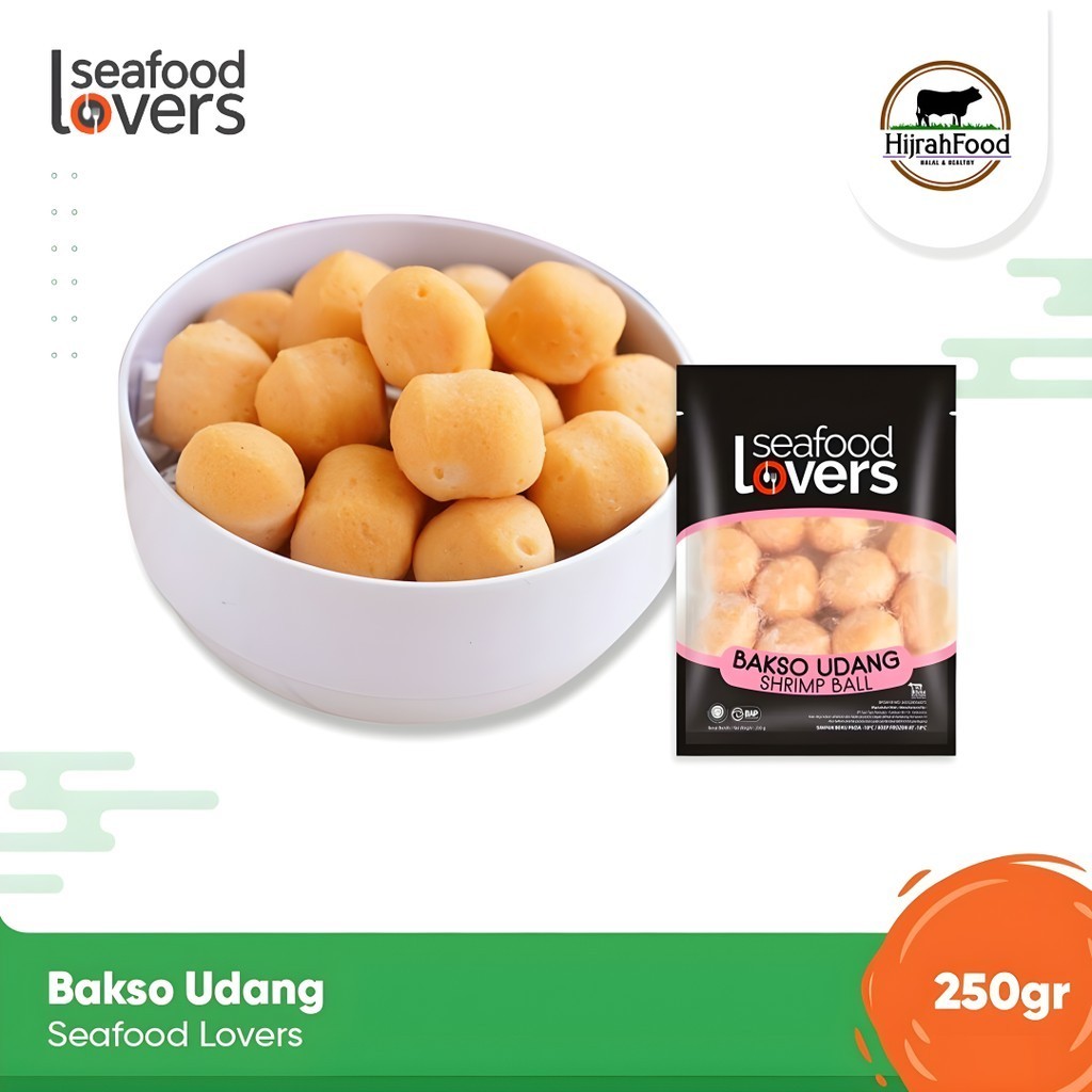 

Seafood Lovers Baso Udang / Shrimp Ball 250 gram