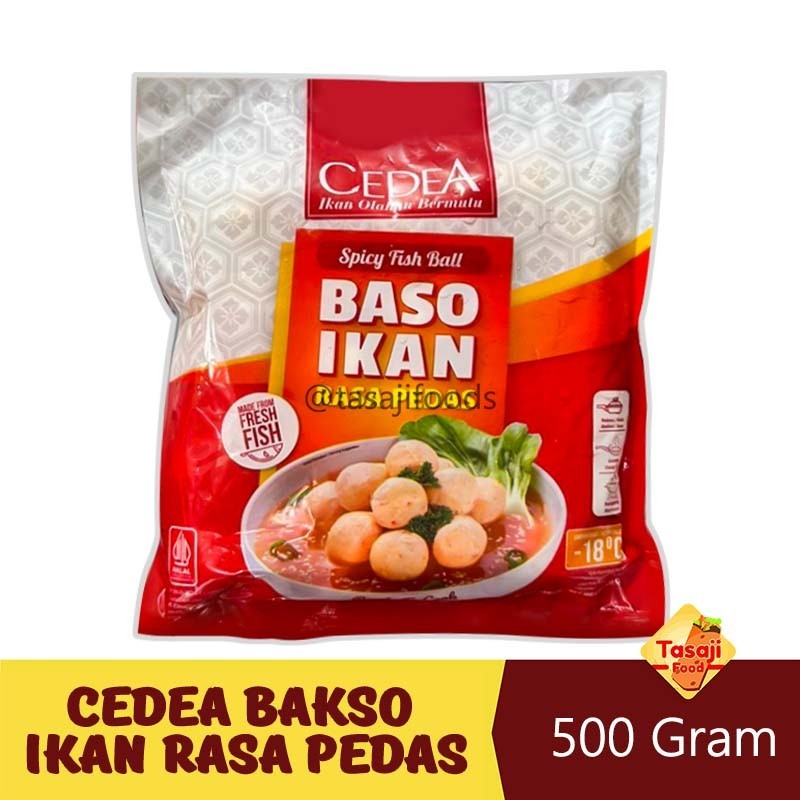 

Cedea Bakso Ikan Rasa Pedas 500gr