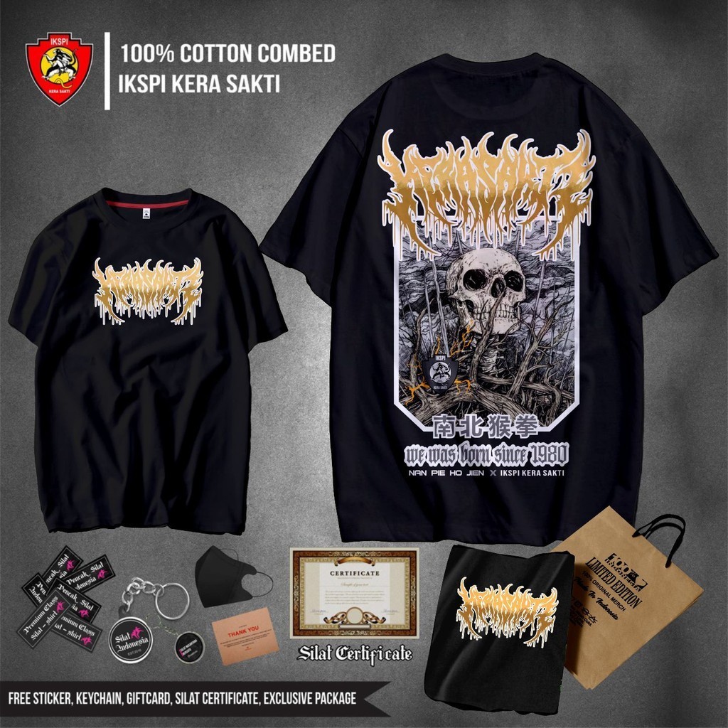 Kaos Ikspi Kera Sakti Distro Kode Shape Metal