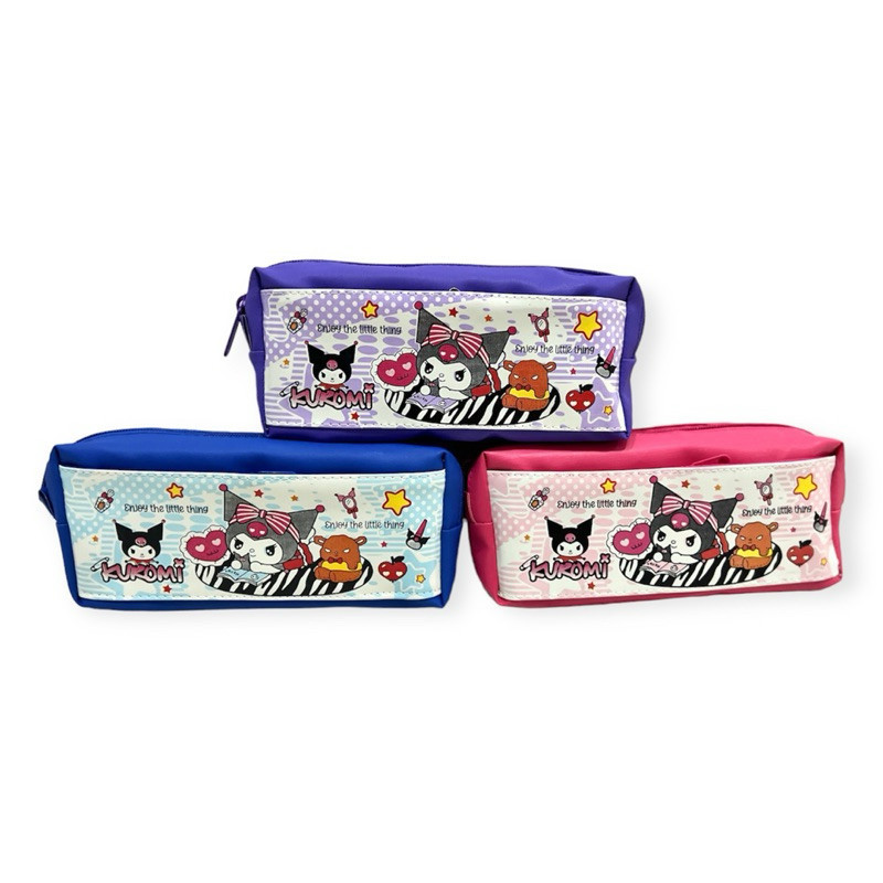 

Tempat Pensil Motif Kuromi / Kotak Pensil Anak / Pensil Case Zipper / Tepak Resleting Kuromi 19,5cm x 8,5cm (FT-135)