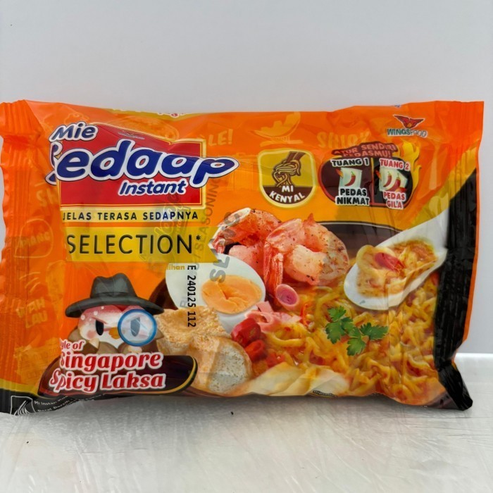 

Mie sedaap instan rasa spicy laksa