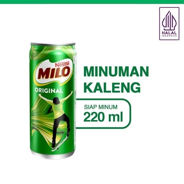 

Susu NESTLE MILO Activ-Go Original RTD Kaleng 220ml