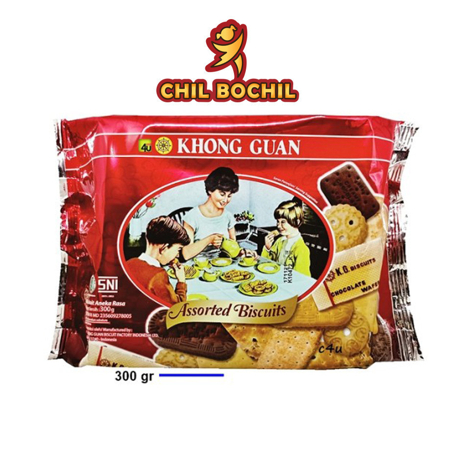

KHONG GUAN ASSORTED BISCUIT 300 GRAM - CHIL BOCHIL