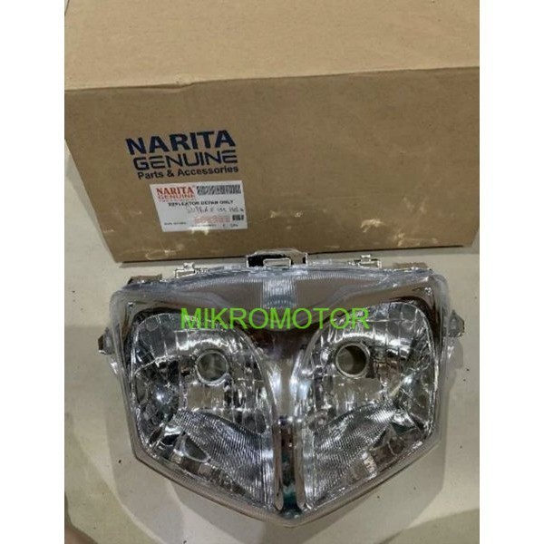 Reflektor lampu depan Honda Supra x 125 Helm In non original
