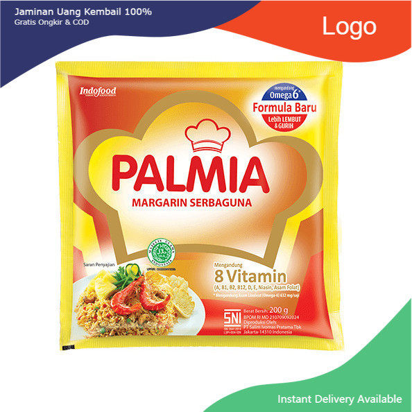 

Royal Palmia Margarin/Palmia Margarin Serbaguna/Butter Kemasan 200gr - PalmiaSerbaguna