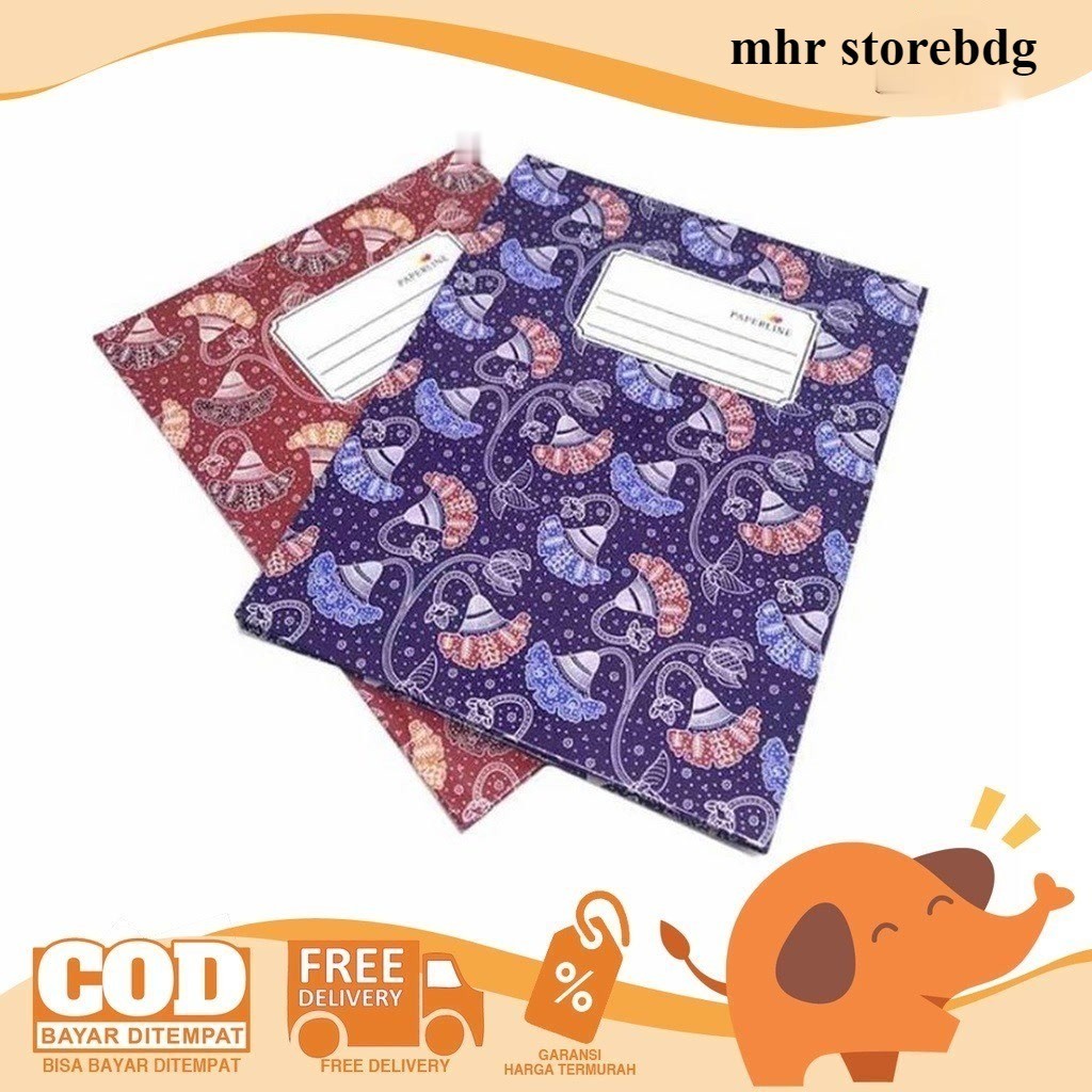 

Promo Paperline Buku Hardcover Quarto/ Kwarto 100 Lembar Murah By MHR STORE
