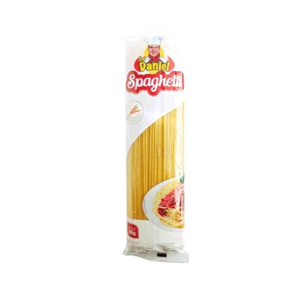 

Spaghetti Spageti Pasta Chef Daniel Gandum 500 Gram (Pack)