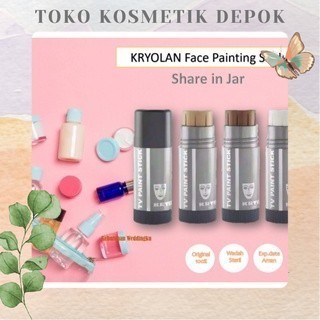 (SHARE IN JAR) Kryolan Stick Foundation | Krayolan Face Painting | Shading & Highlighter MUA SHARE I