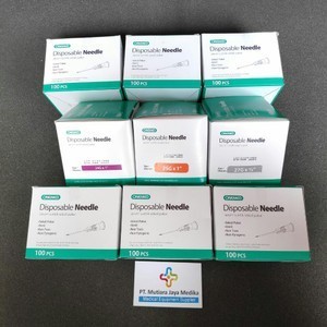 Needle Disposible semua ( uk. 22 G , 24 G, 25 G, 26 G) - Needle 22 G