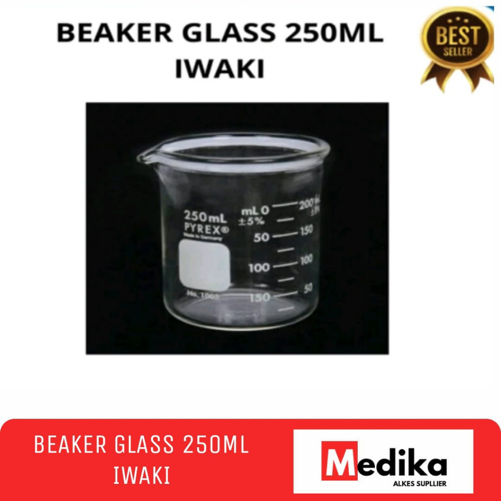 Beaker Glass Iwaki 250ml