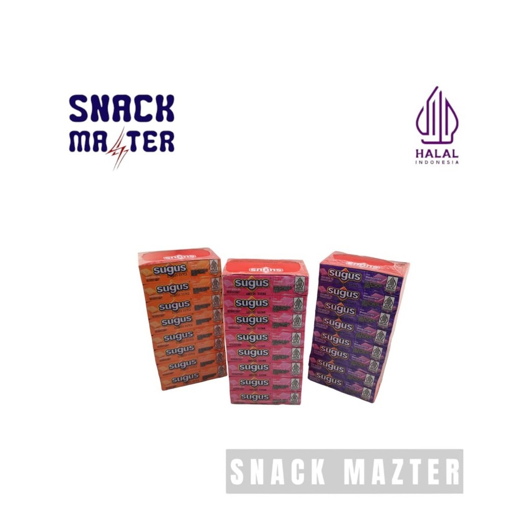 

Sugus Permen Lunak BOX - Netto 30 gr x 24 pcs