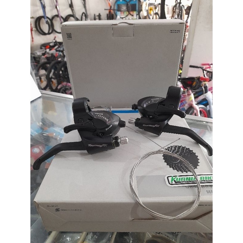 shifter shimano 3x8 speed tx800