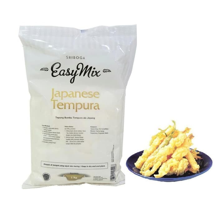 

TERJUAL tepung easymix tempura Sriboga/Tepung Tempura 1 kg