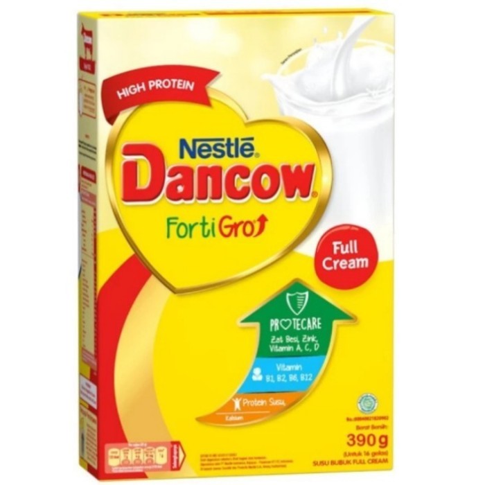 

TERJUAL DANCOW SUSU BUBUK FORTIGRO FULL CREAM 400GR