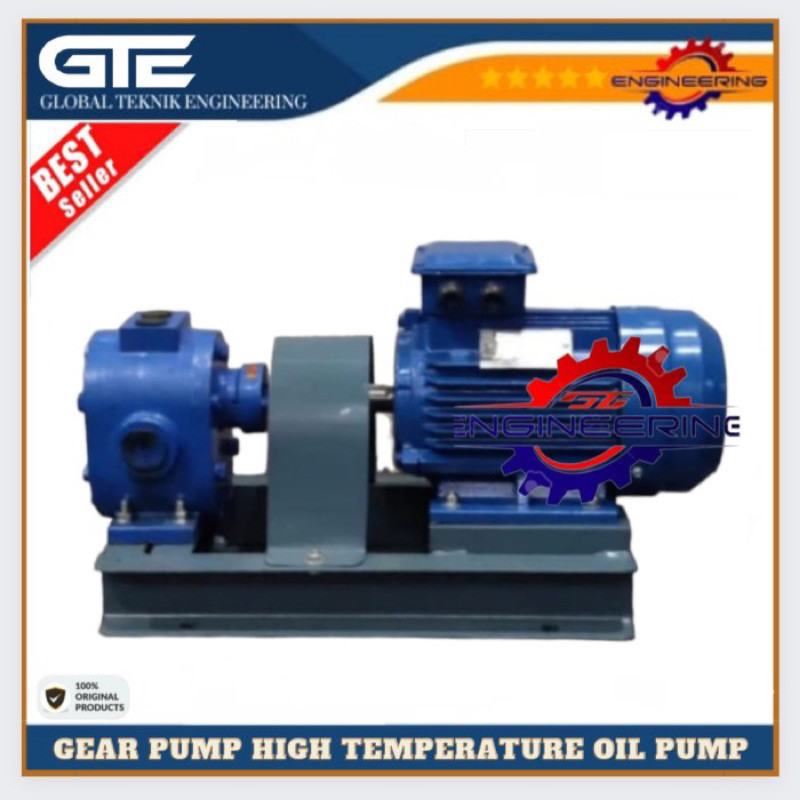 Gear Pump High Temperature Oil Pump Type RCB-1/0,8 Motor 1,5 kw2hp 3ph