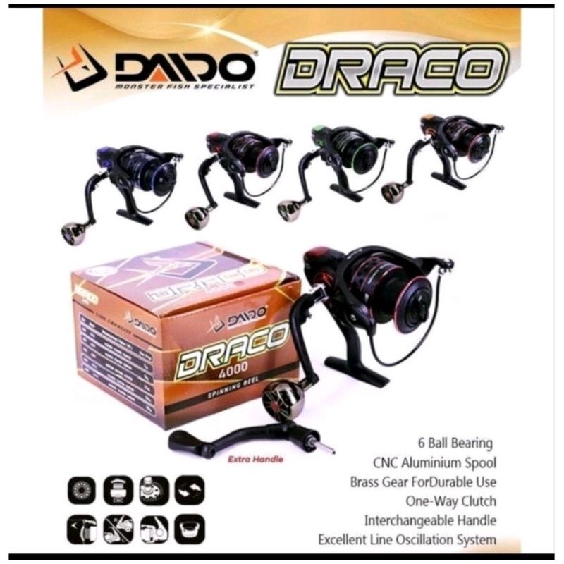 ZN17SL REEL DAIDO DRACO1000 2000,3000,4000,6000,