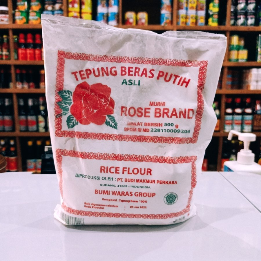 

Tepung Beras Rose Brand 500 Gram