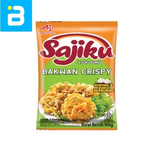 

Tepung Sajiku Bakwan Crispy 90G