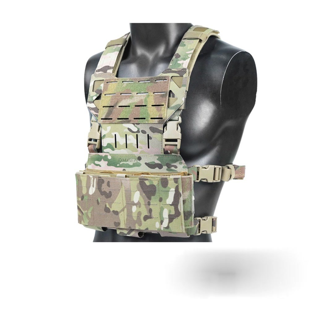 DMGear Tactical Gear Equipment Plate Carrier Hunting Chest Rig Tactical Vest for Airsoft, Outdoor & 