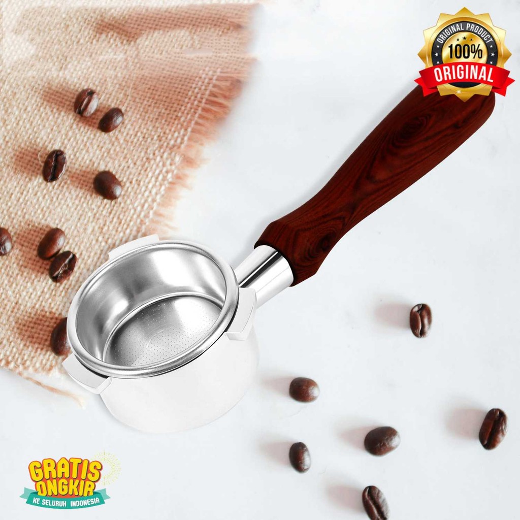 iCafilas Bottomless Naked Portafilter Delonghi Stainless Steel 51mm - NP52