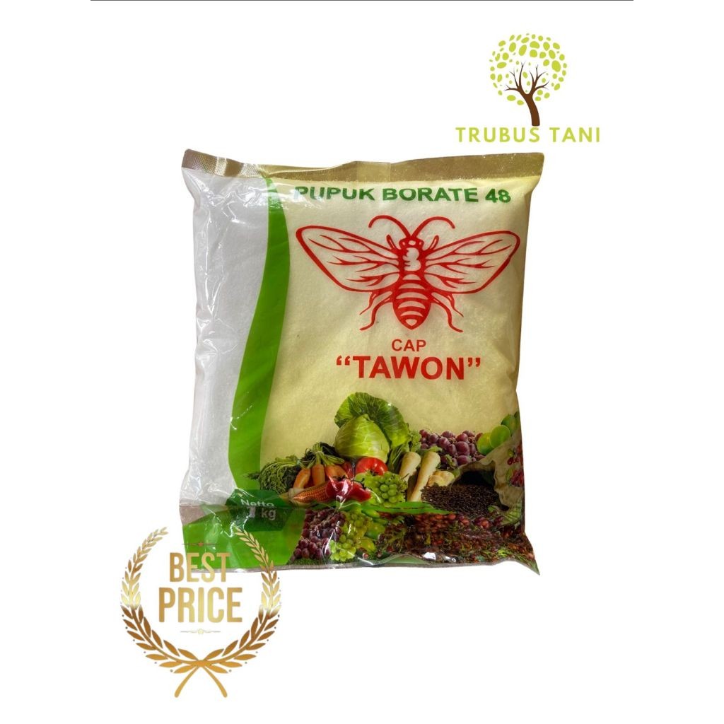 Pupuk Borate 48 cap Tawon Pupuk Borat Tawon Mikro Boron Tawon 1KG