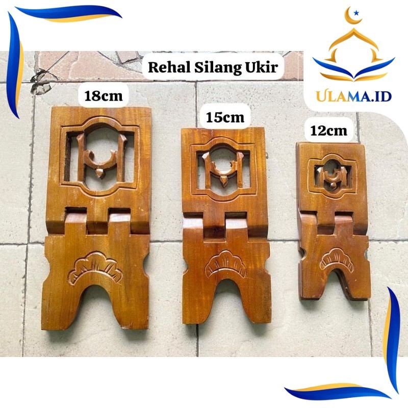 Rehal / Tatakan Ngaji Kayu Ukir UHJ