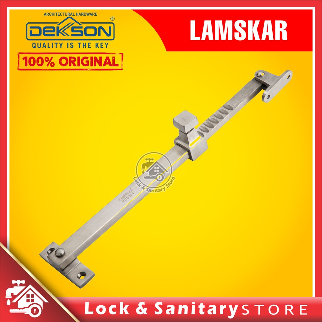 [LIVE] Lamskar Dekson Dekkson SQ 001 SS Penahan Jendela