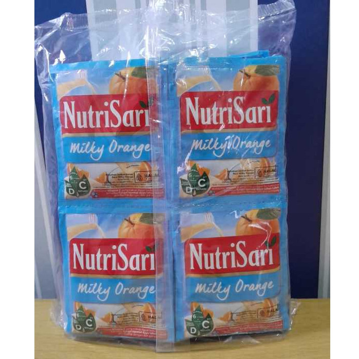 

Nutrisari Milky Orange 1 Renceng