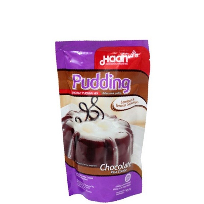 

Haan Pudding Mix Pouch Chocolate 145 gr