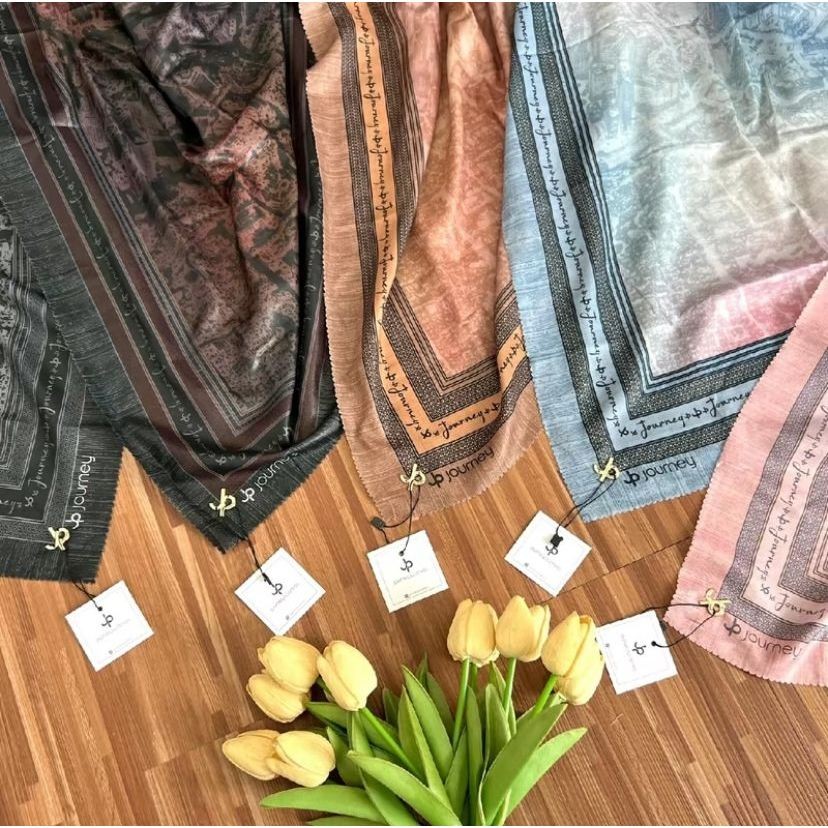 TERMURAH HIJAB JOURNEY SCARVES RAYA GRADASI SERIES KW SUPER
