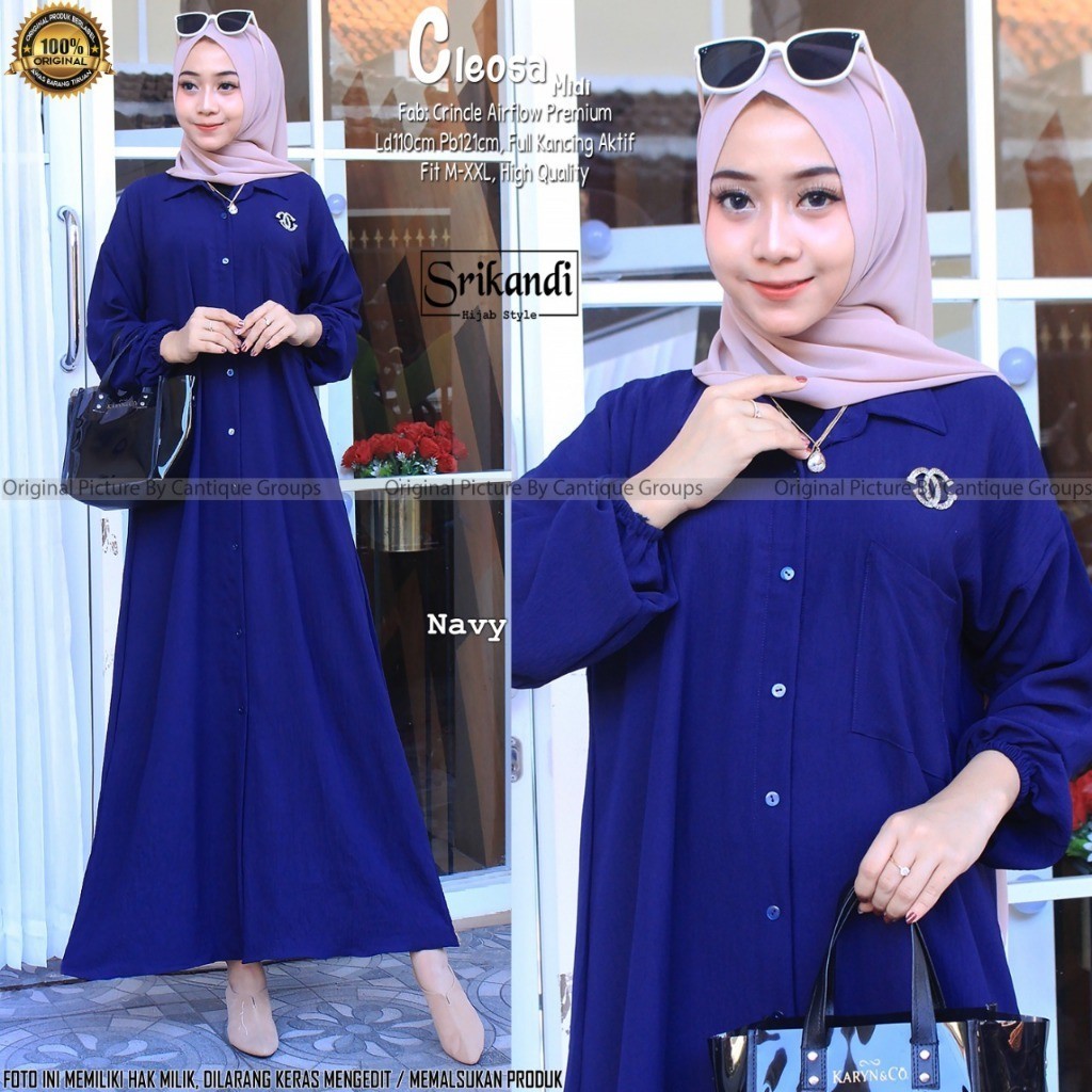 2808    CLEOSA MIDI DRESS by SRIKANdI FASHION  //  Wp Store