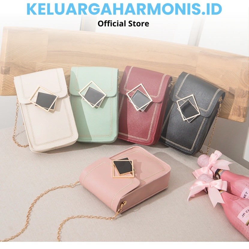 KH Tas HP Korea Wanita / Tas selempang Wanita Trendy / Tas Dompet HP Korea A14